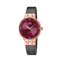 Montre Festina Femme Boyfriend in Acier plaqué or rose F20599 - F20599